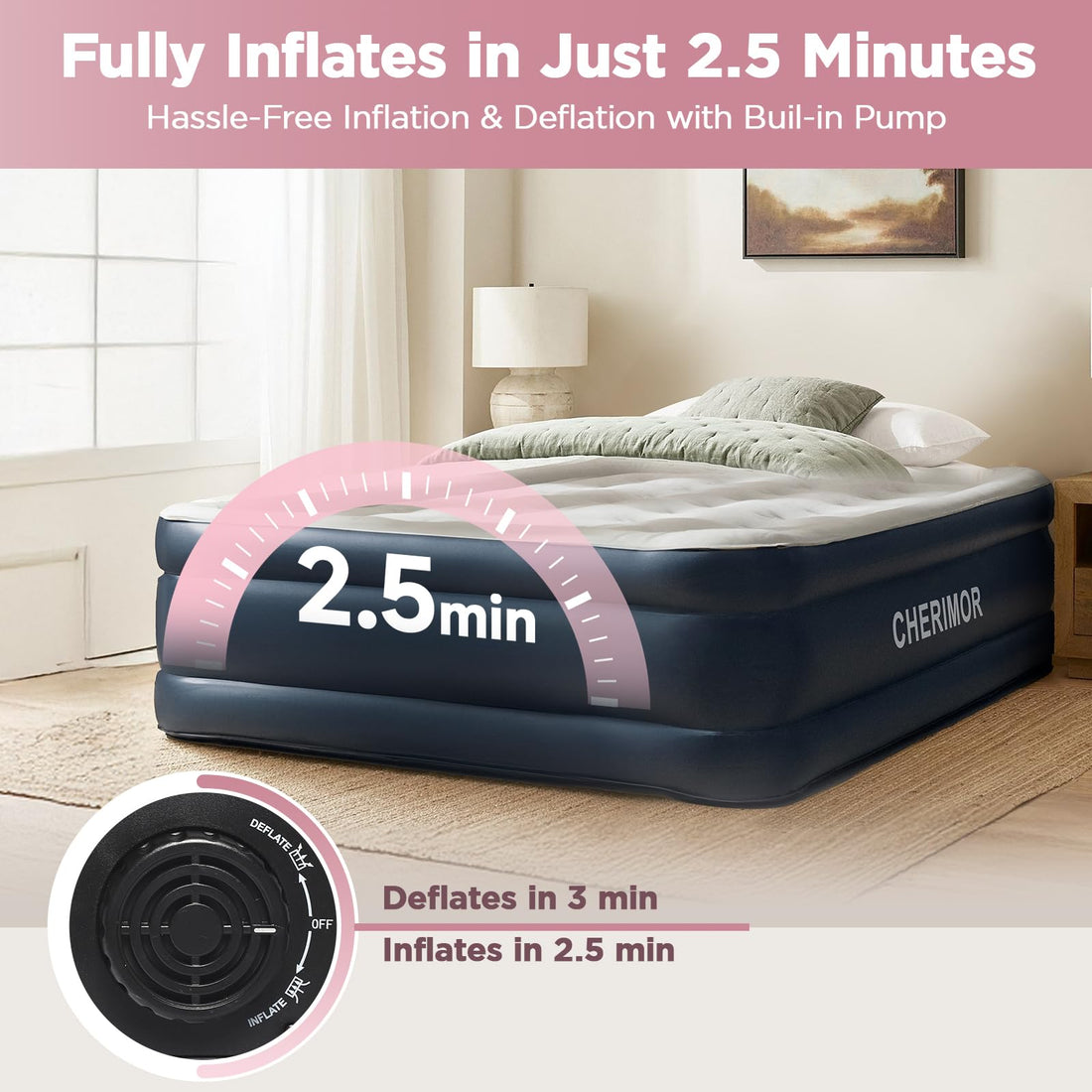 Queen Air Mattress with Pump