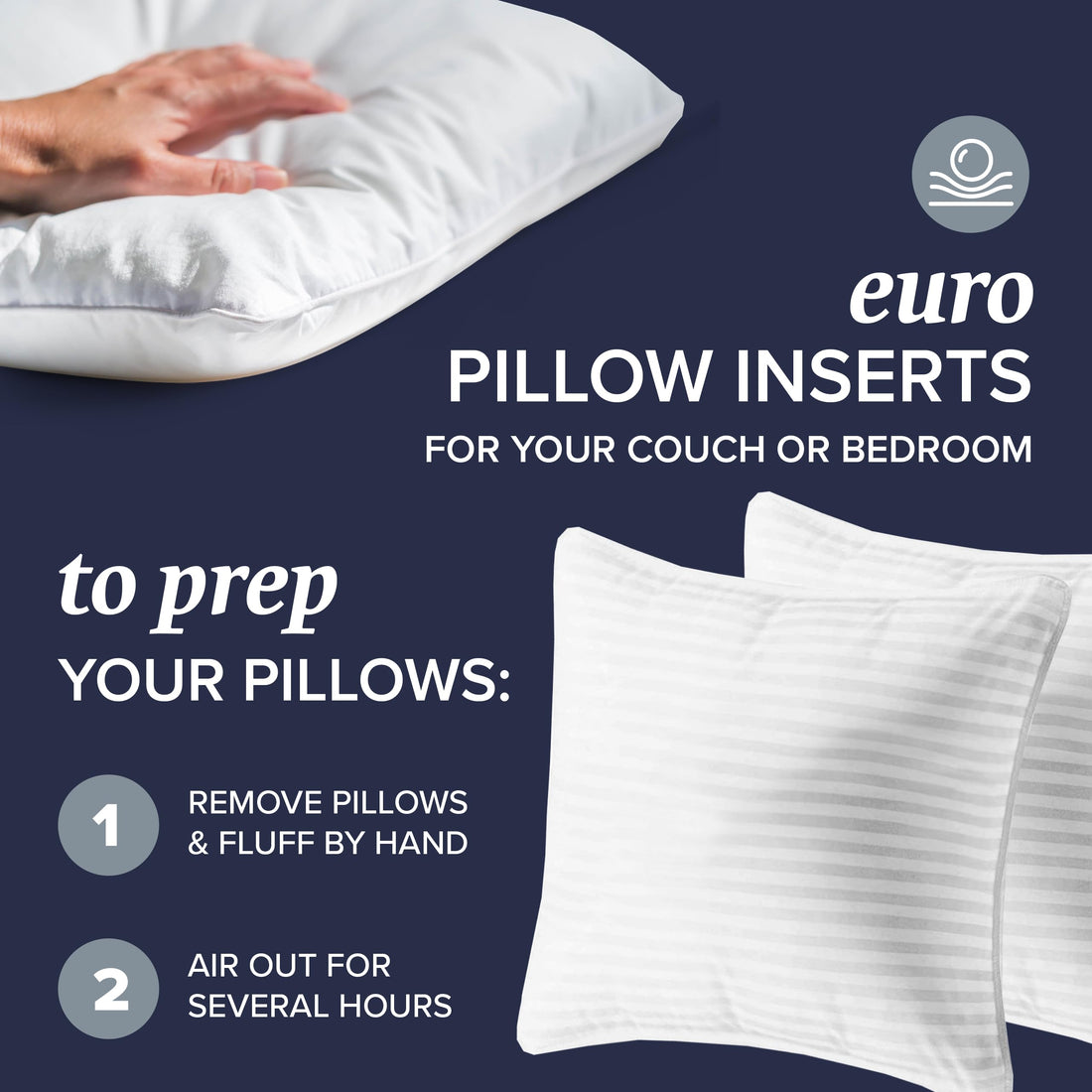 Beckham Hotel Collection King Pillows – Set of 2