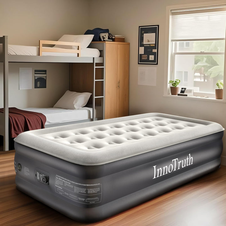 InnoTruth Queen Air Mattress with Built-In Pump