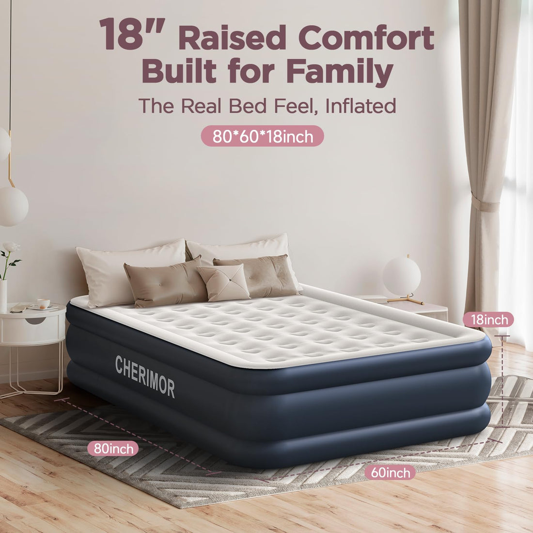 Queen Air Mattress with Pump