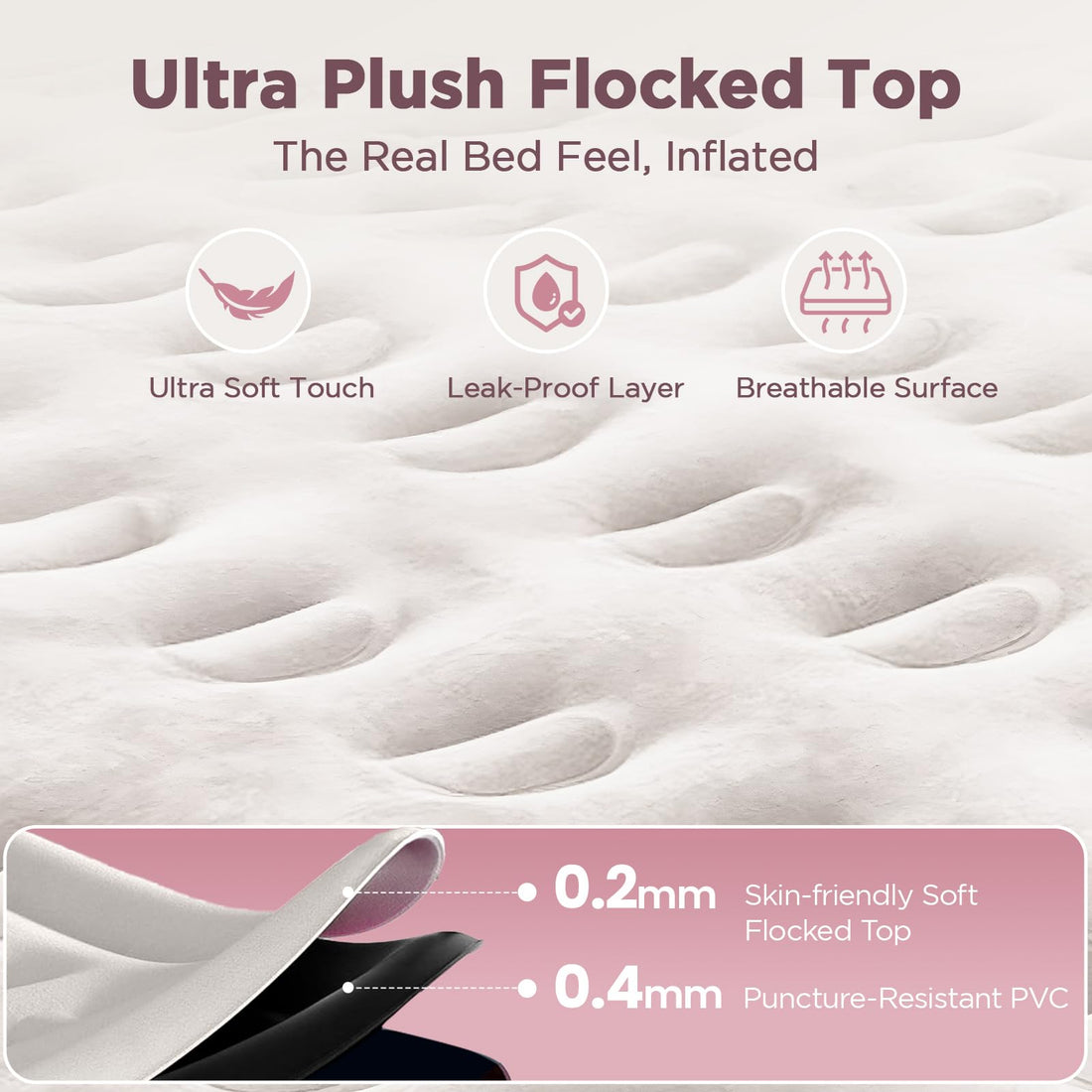 Queen Air Mattress with Pump