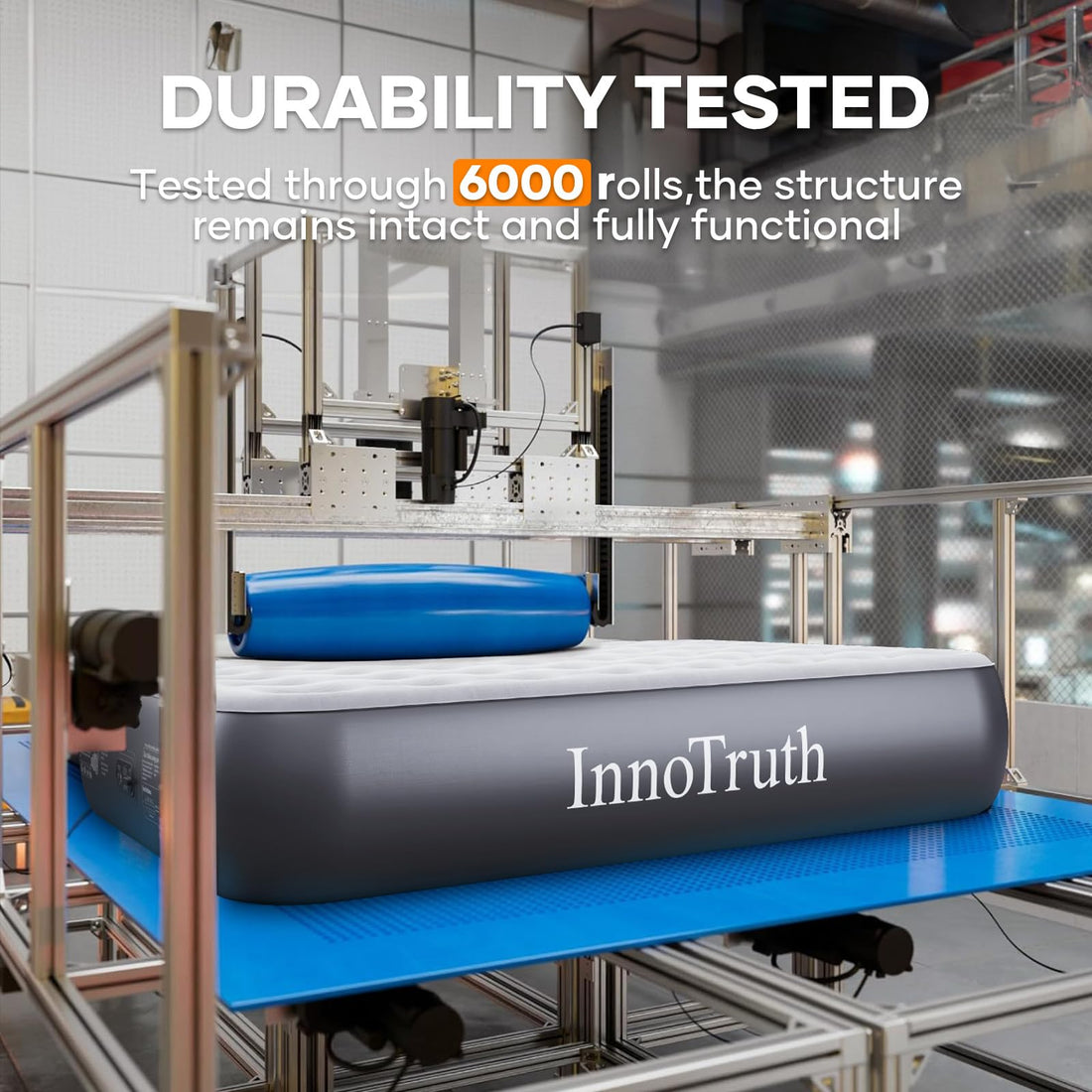 InnoTruth Queen Air Mattress with Built-In Pump