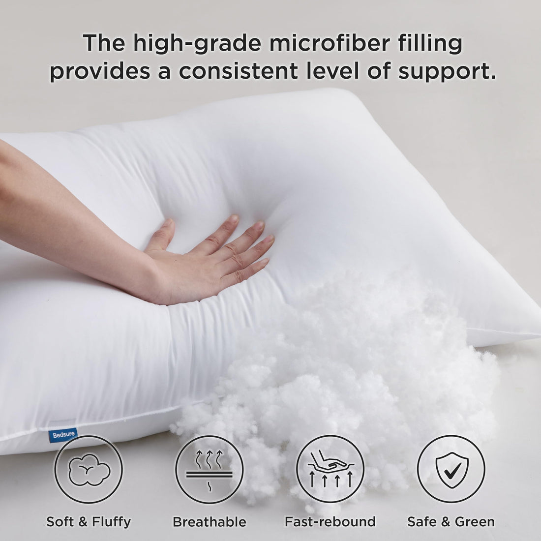 Bedsure Queen Bed Pillows – Set of 2