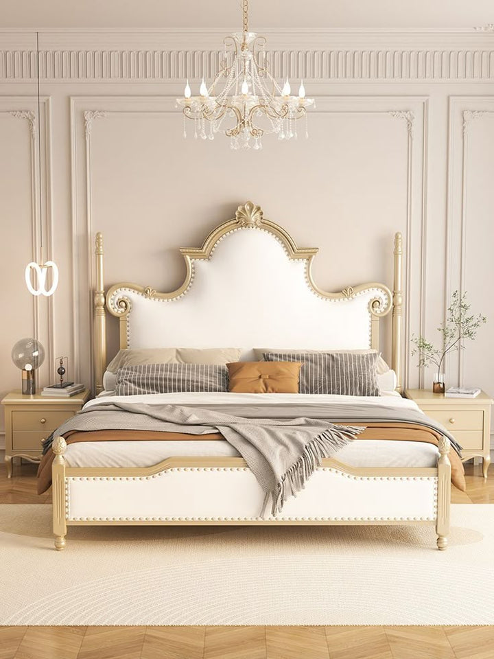 European Style Luxury Queen Bed Frame