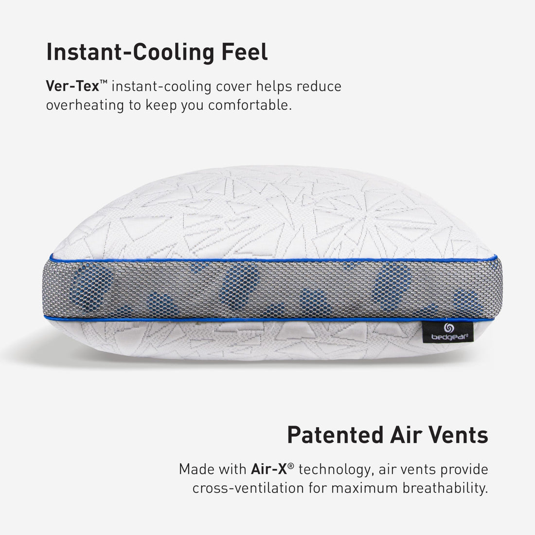 Bedgear Storm Performance Cooling Pillow – Medium