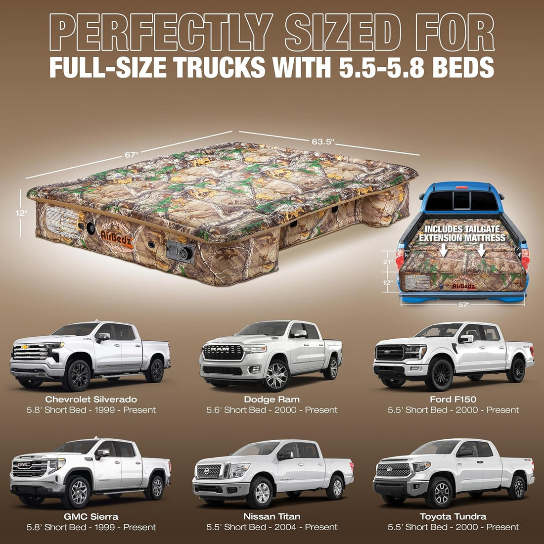Pittman Truck Bed Air Mattress