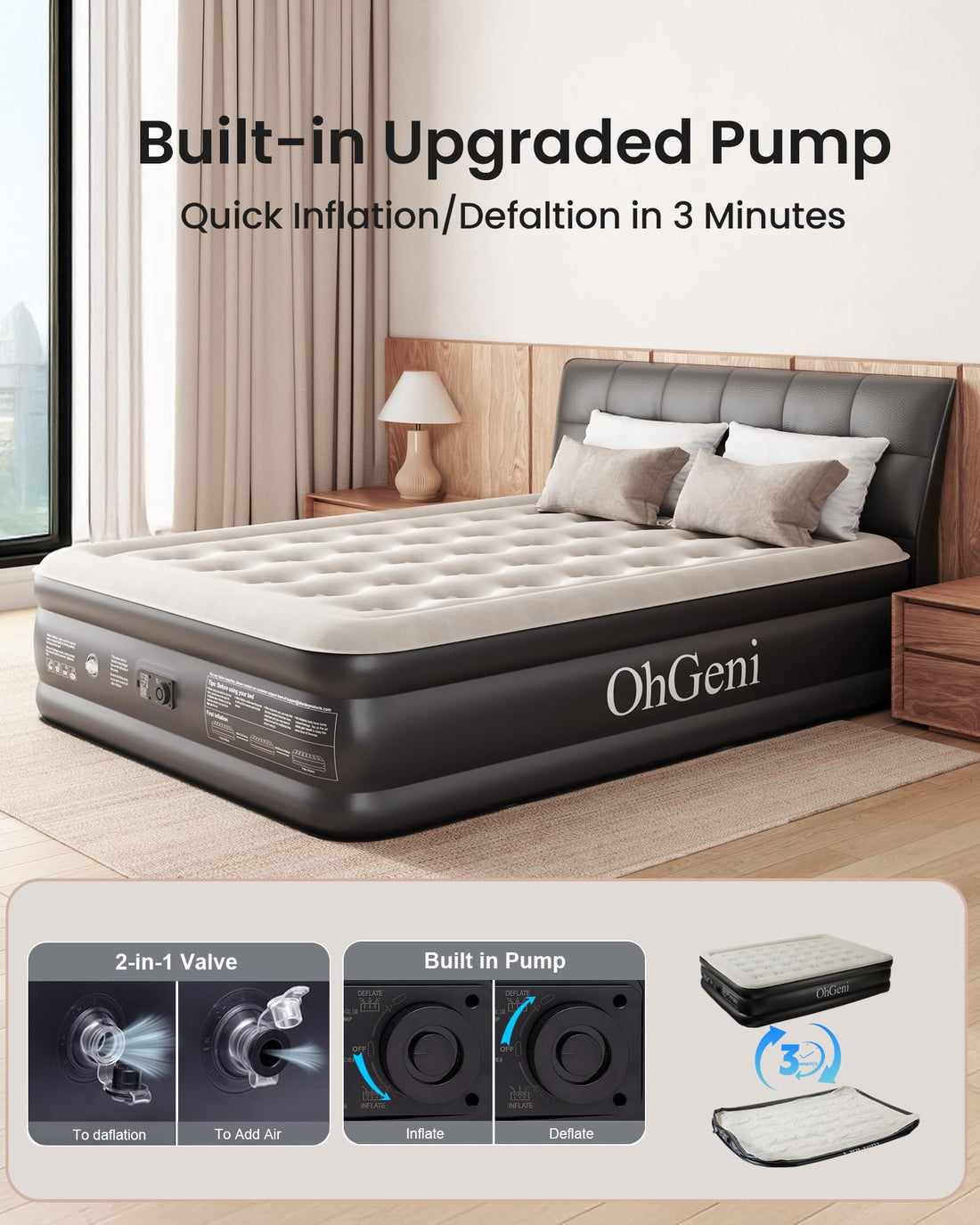 OhGeni Queen Air Mattress
