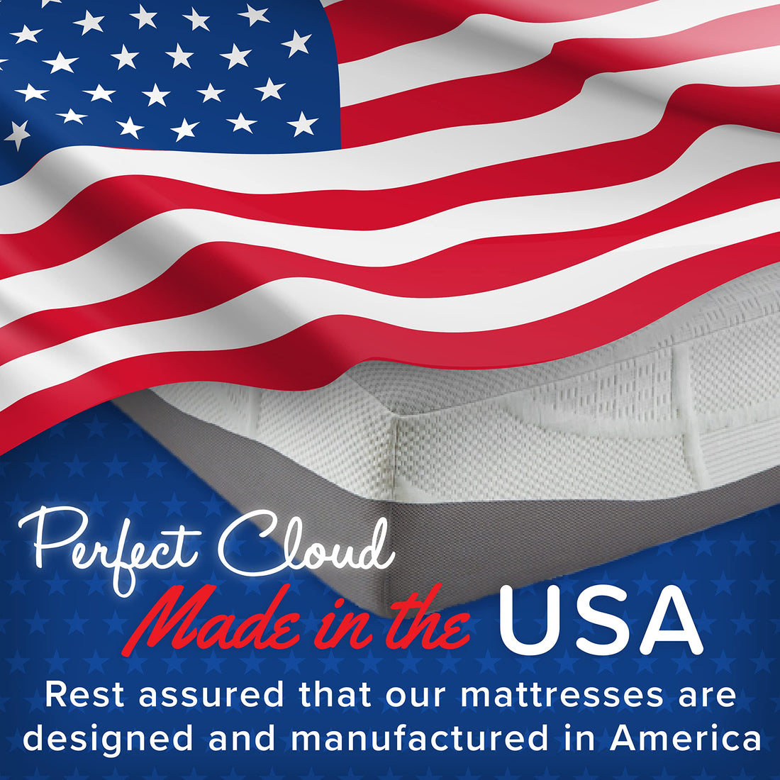 Elegance Plush Memory Foam Mattress – Full