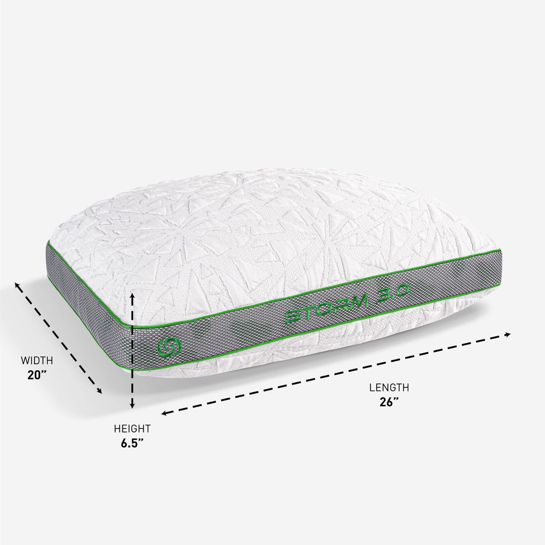 Bedgear Storm Performance Cooling Pillow – Medium