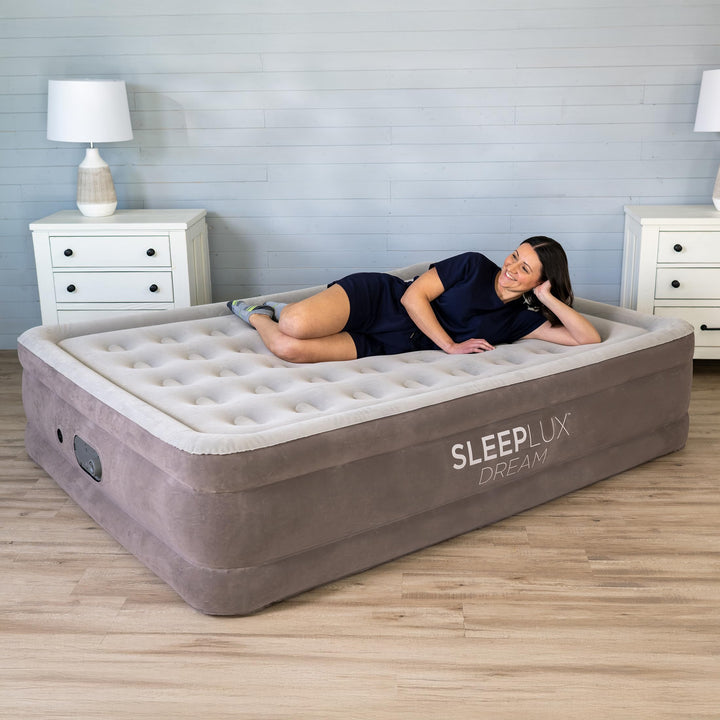 SLEEPLUX Dream Queen Air Mattress with Dual Pump