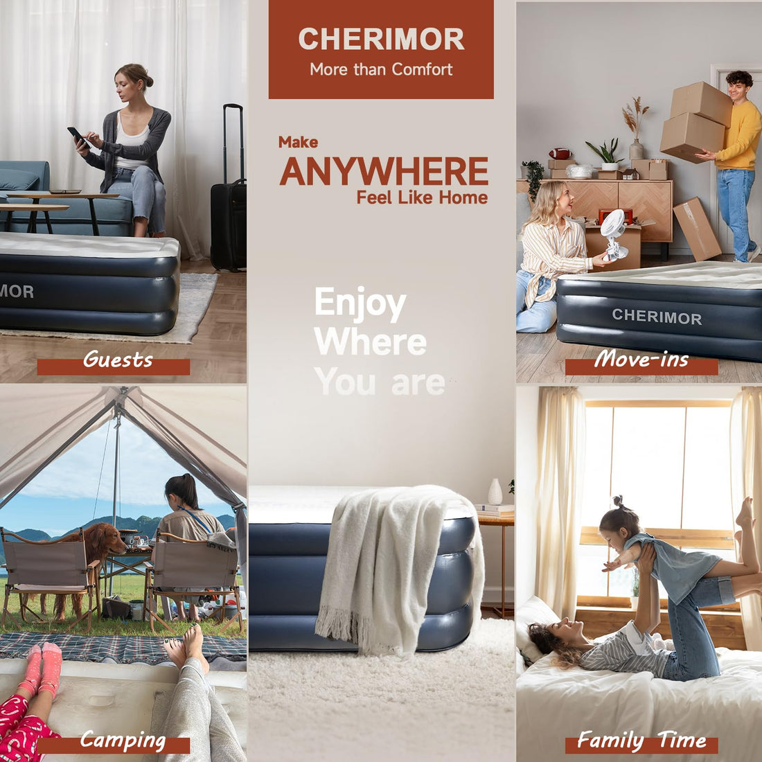Queen Air Mattress with Pump