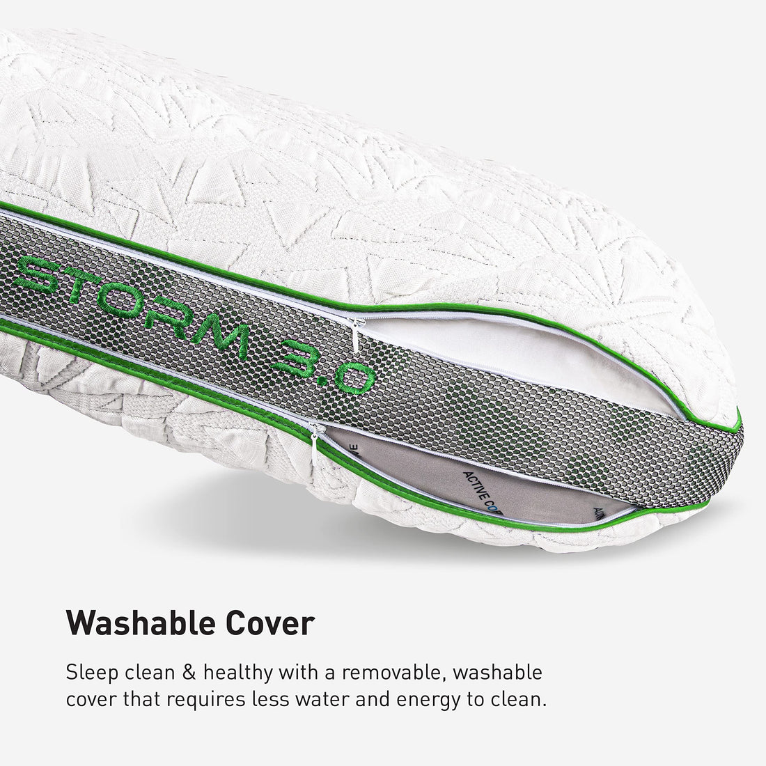 Bedgear Storm Performance Cooling Pillow – Medium
